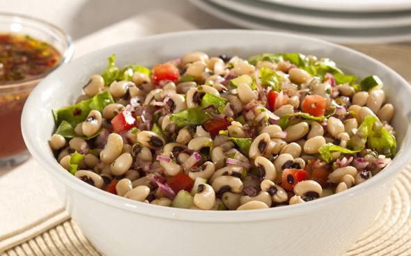 Salada de feijão fradinho especial 