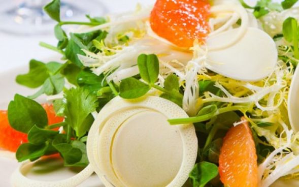 Salada de palmito pupunha
