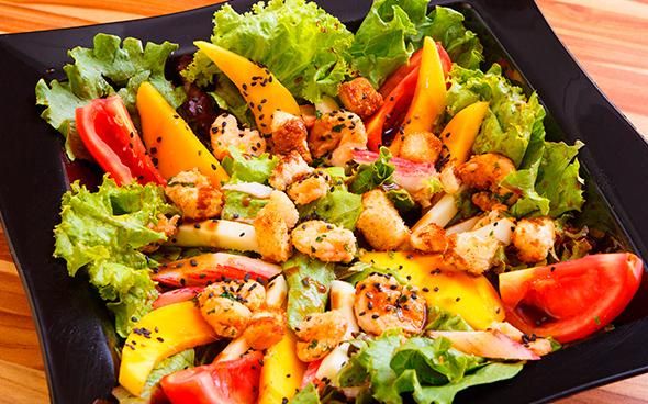 Salada de Trilha com Laranja