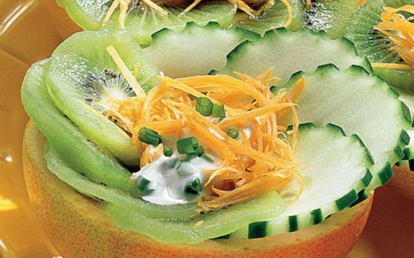Salada especial de laranja