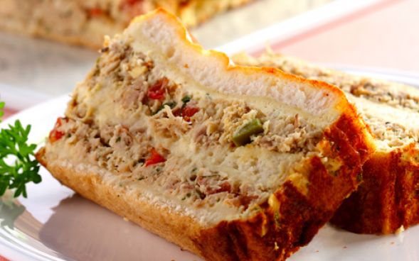 Sanduíche de forno de frango