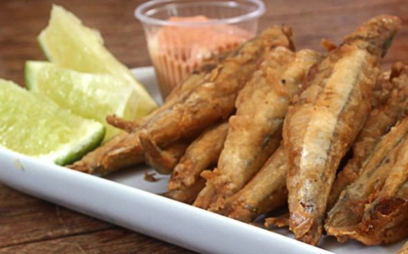 Sardinhas fritas