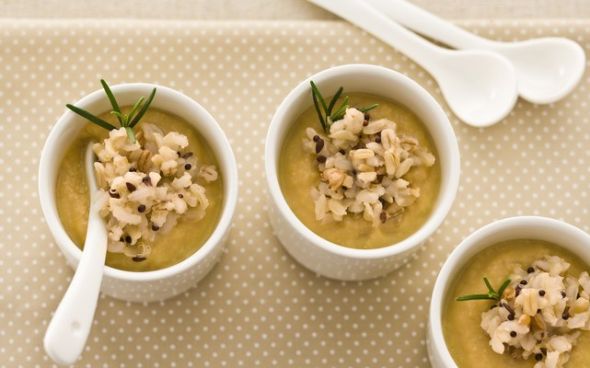 Sopa creme de lentilha