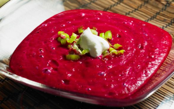 Sopa de beterraba