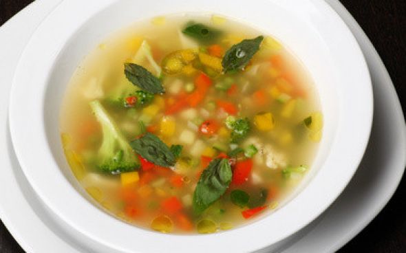 Sopa de legumes light