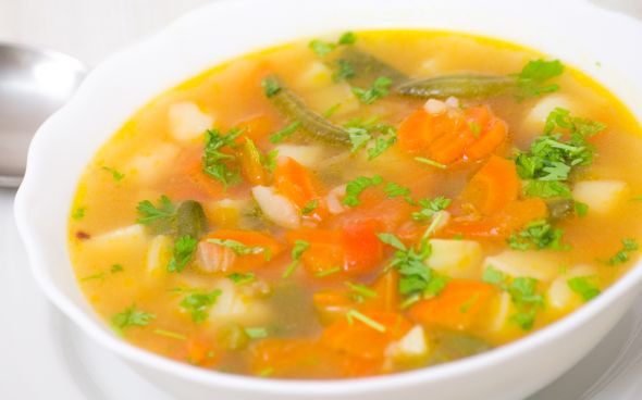 Sopa de legumes para emagrecer