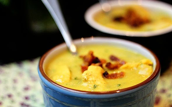 Sopa de tomate e batata