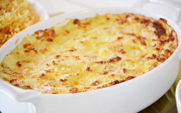 Suflê de bacalhau especial