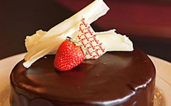 Torta de chocolate derretido
