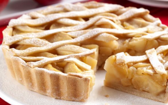 Torta de maçã alemã (german apple cake)