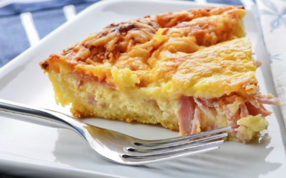 Torta de presunto cremosa mega especial