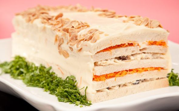Torta fria de frango
