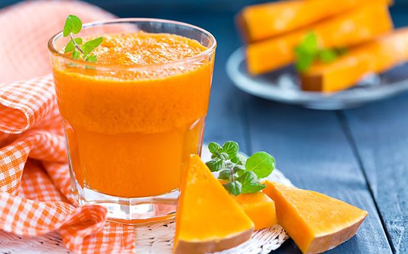 Vitamina de abóbora
