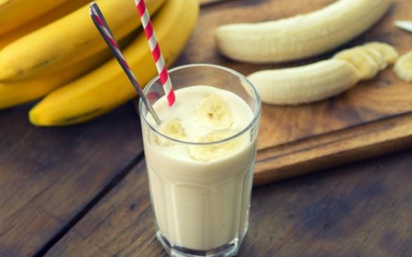 Vitamina de Banana e Farinha Láctea